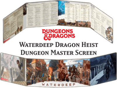 Dungeons & dragons Dungeon Masters Screen Waterdeep Dragon Heist